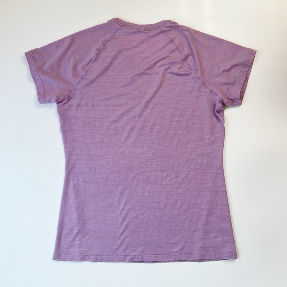 Smartwool Merino Wool 150 Base Layer Short Sleeve T-shirt Lilac Large - Picture 4 of 6
